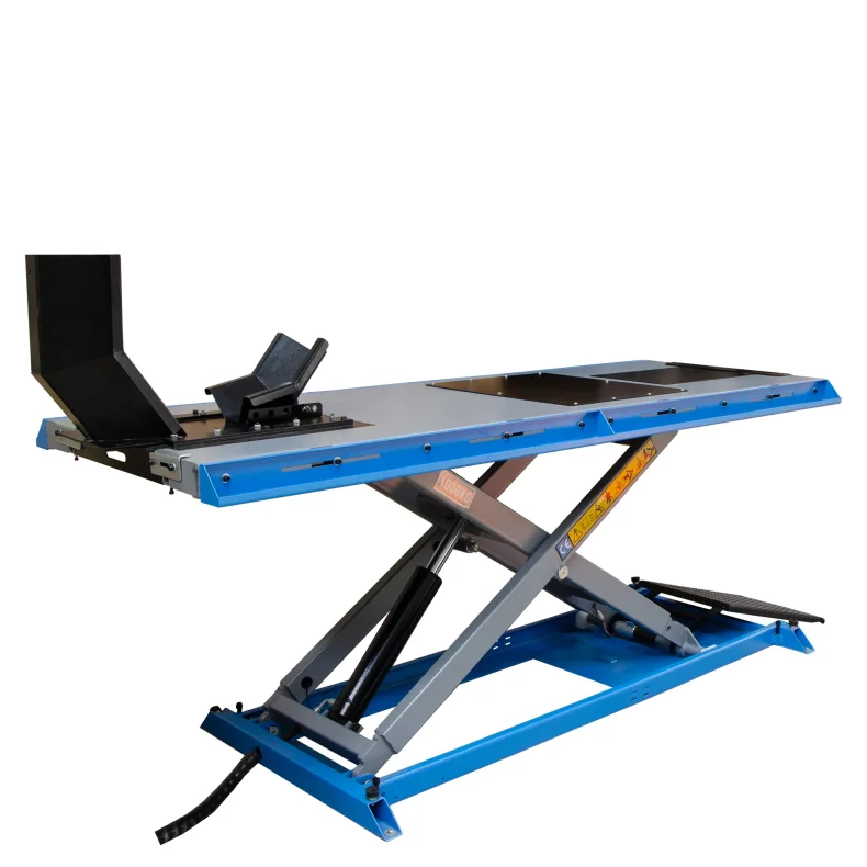 El Motorcykellift / El Arbejdsbord 680 Kg leveres med udvidelsesst til ATV/plneklipper