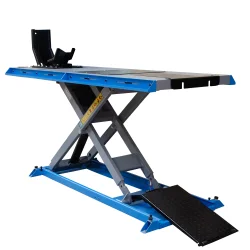 El Motorcykellift / El Arbejdsbord 680 Kg leveres med udvidelsesst til ATV/plneklipper