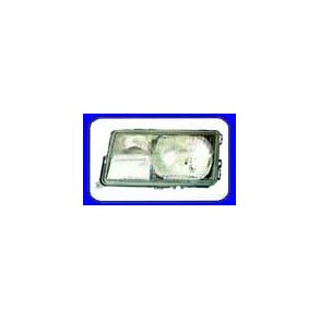 Mec.190. Forlygte H4/H3. 1/83-6/93 venstre