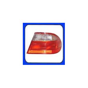 MEC. W-210, Sedan Hjre Baglygte yderste del, hvid-rd. u. sokkel. 07.99 - 03.2002