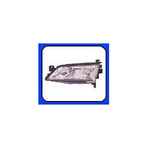 Vectra B. Venstre forlygte Model: Carello H7/H1 1995-02.1999