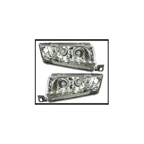 Fabia I. DAYLINE Chrom forlygtest med blinklys H1-H1. 2000-08.2008