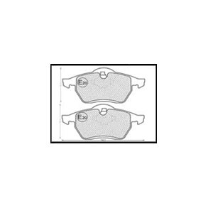 Audi - VW Bremse klodsest ATE (uden ledning) Front.