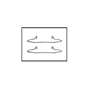 Audi - VW. Monteringsst til bremseklodser i front (kun ATE model) 