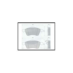 VW T4. Bremse klodsest  (type 3) med 15