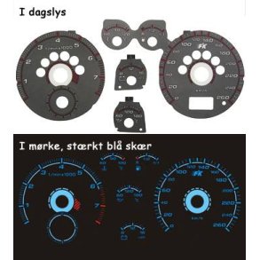 Audi A4. 1,6-1,8-2,0. Plasmaskiver gr 0-260km/t 7000 omdr 03.94 -10.2000