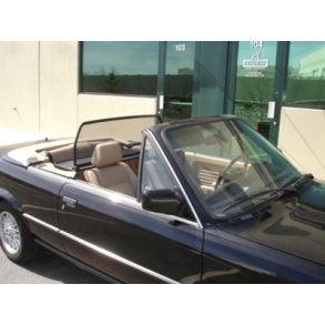 BMW E30 Cabriolet. Vindnet sort alle modeller.