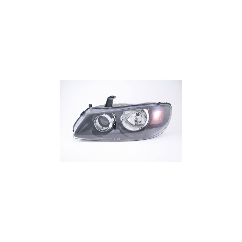 Nissan Almera II (N16) Venstre Forlygte med sort indvendig panel, H7/H1. 10/2002>>