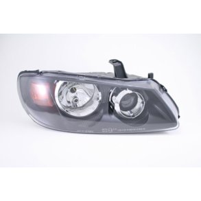 Nissan Almera II (N16) Hjre Forlygte med sort indvendig panel, H7/H1. 10/2002>>