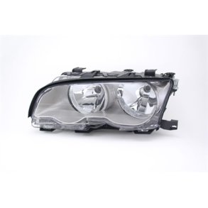 BMW E46. Coupe-Cabriolet. Venstre Forlygte Gr/Titan FF/H7-H7 09.2001 - 03.2003