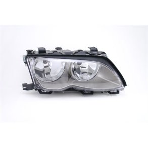 BMW E46. Sedan-Touring. Hjre Forlygte Gr/Titanium FF/H7-H7 09.2001 - 02.2005