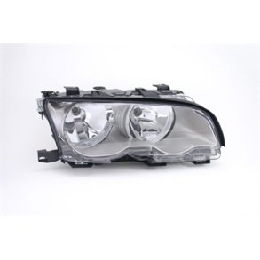 BMW E46. Coupe-Cabriolet. Hjre Forlygte Gr/Titan FF/H7-H7 09.2001 - 03.2003