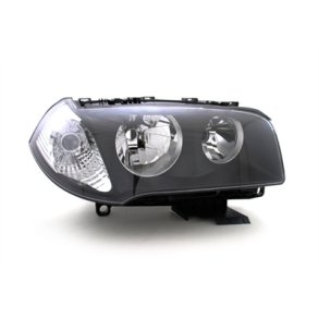 BMW X3 (E83). Hjre Forlygte med hvid forblink og EL-Motor. 01.2004 - 08.2006
