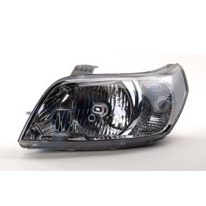 CHEVROLET AVEO 04.2008-Frem (T250, T255)<br>Venstre Forlygte H4 med EL-Motor og forblinklys 