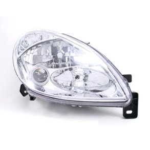 CITRON XSARA. Hjre Forlygte med EL-Motor, Forblink og Tgelys H7-H7-H3. 09.2000 - 12.2002