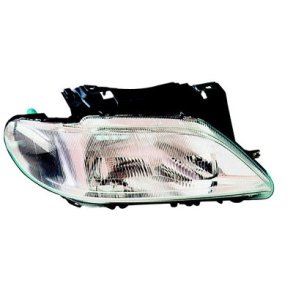 CITRON XSARA. Hjre Forlygte uden EL-Motor, med Forblink H7-H7. 04.1997 - 10.2000