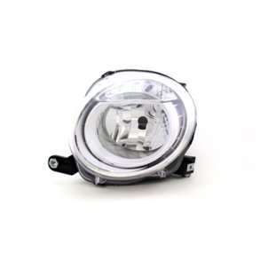 FIAT 500. Venstre Forlygte H7. 10.2007->