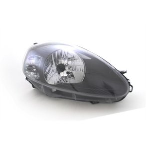 FIAT GRANDE PUNTO. Hjre Forlygte med EL-Motor og forblink gr H4.<br>10.2005 - 06.2008