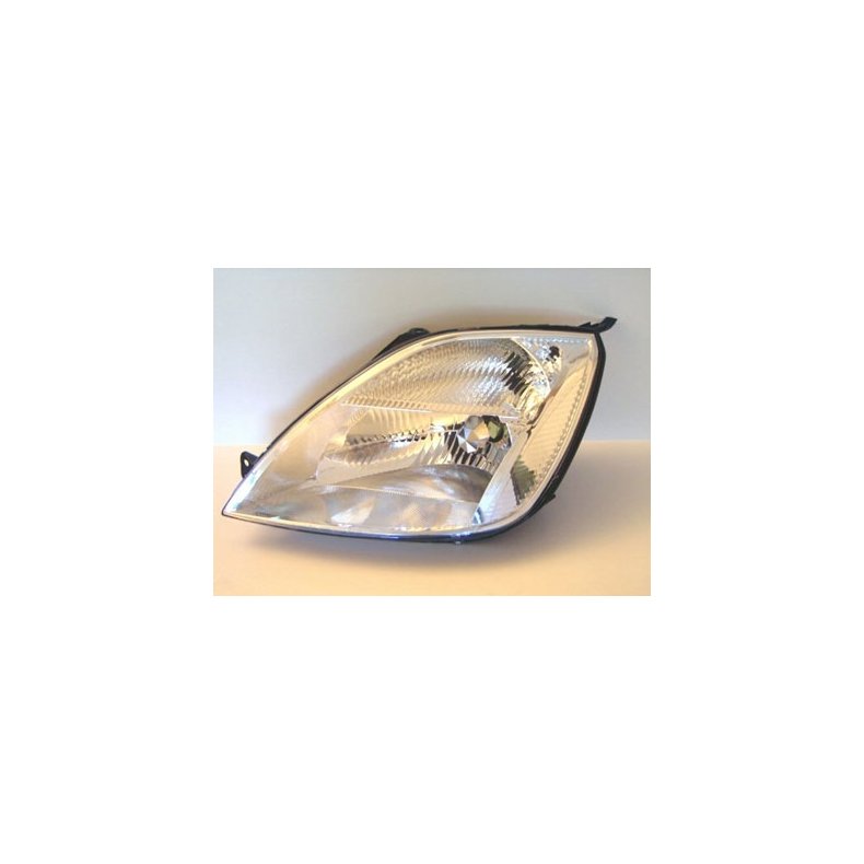 FORD FIESTA V. Venstre Forlygte H4 Med EL-Motor & Forblink. 11.2001 - 09.2005