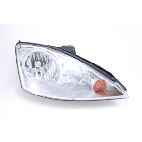 FORD FOCUS. Hjre Forlygte Med Forblink H7-H1. 10.2001 - 11.2004