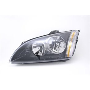 FORD FOCUS II. Venstre Sort Forlygte H7-H1. 11.2004 - 01.2008