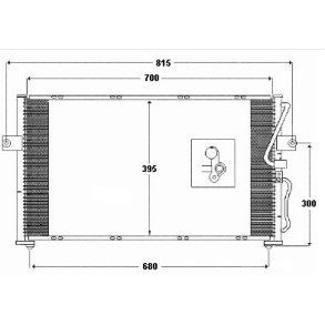Kia Carnival. Kondensator (M/A)