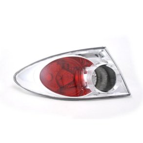 Mazda 6. Venstre Baglygte Chrom/Gr, uden sokkel passer p Limousine og Hatchback. 08/2005>>