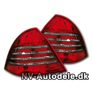 Mec W203. Rd/Gr Baglygtest LED. 2000/2004