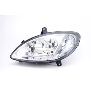 Mercedes Vito. Venstre Forlygte med tgelys H7/H7/H7. 09/2003>>