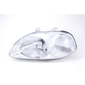 HONDA CIVIC VI. Venstre Forlygte H4 (Model: VALEO) 11.1995 - 02.1999