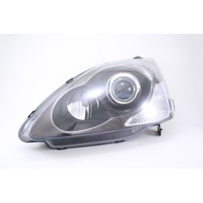 HONDA CIVIC VII. Venstre Forlygte Sort H1-HB3. 10.2003 - 09.2005<br>*Til R Model uden HB3-HB4* 