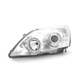 HONDA CR-V III. Venstre Forlygte Chrom med Forblink H1-HB3. 01.2007-->