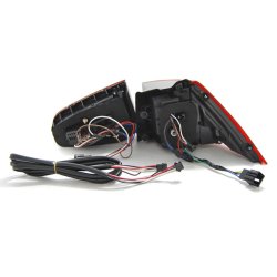 VW Golf 7. Rde LED baglygter (med Dynamiske LED blink) 