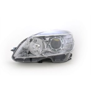 MERCEDES-BENZ C CLASS (W204) 10.2007 - 02.2011<br>Venstre Forlygte med EL-Motor H7/H7. 