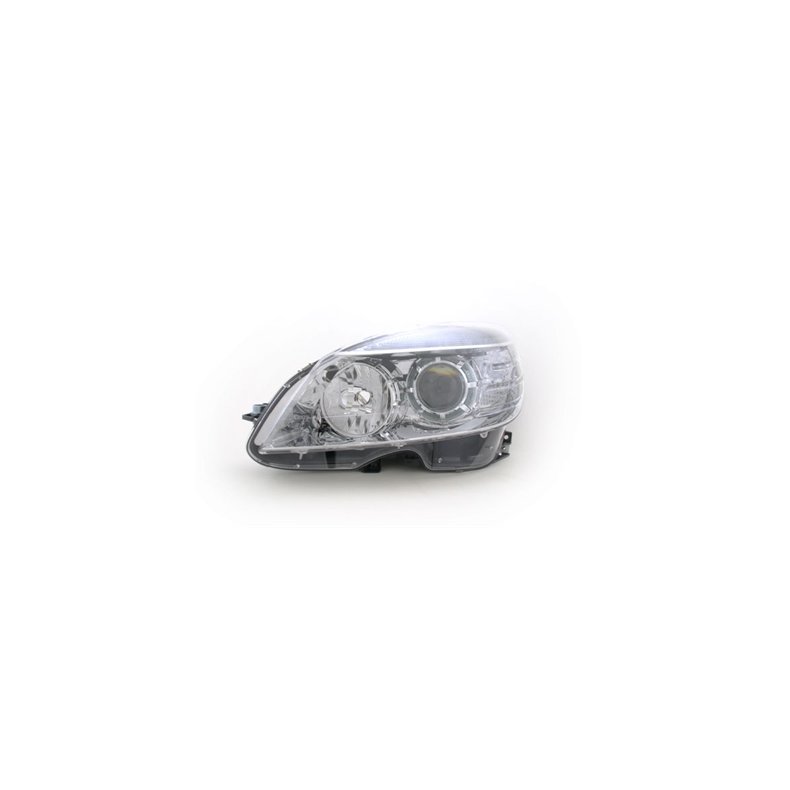 MERCEDES-BENZ C CLASS (W204) 10.2007 - 02.2011<br>Hjre Forlygte med EL-Motor H7/H7. 