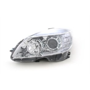 MERCEDES-BENZ C CLASS (W204) 01.2007 - 09.2007<br>Venstre Forlygte med EL-Motor H7/H7. 