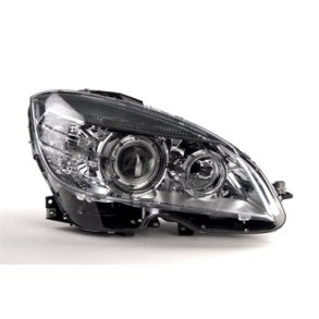 MERCEDES-BENZ C CLASS (W204) 10.2007 - 02.2011<br>Hjre Forlygte med EL-Motor D1S/H7.