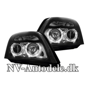 Vectra C. Sort forlygtest med Angel eyes H7-H7 04.2002-08.2005