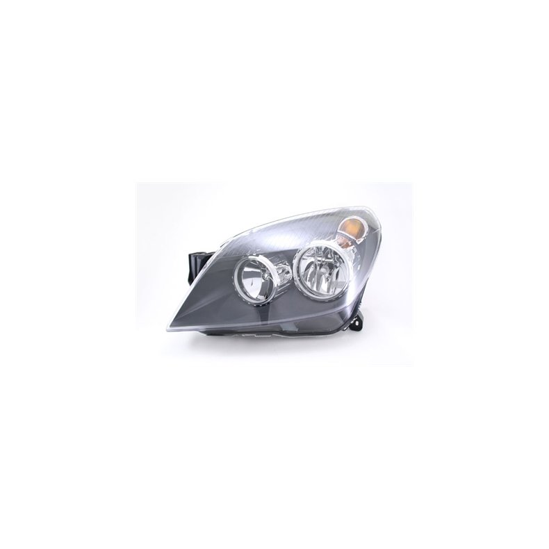 OPEL ASTRA H. Venstre Forlygte med Forblink & El-motor H7-H1. 08.2004-->