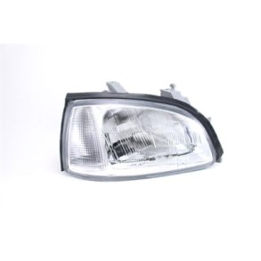 RENAULT CLIO I. Hjre Forlygte H4 Med Forblink. 01.1996 - 09.1998
