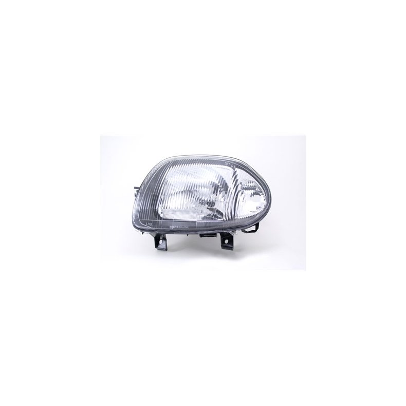 RENAULT CLIO II. Venstre Forlygte H4 Med Forblink. 09.1998 - 05.2001