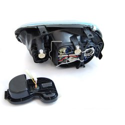 VW GOLF 4 09.97-09.03 Forlygter angel eyes blue-look H7-H3