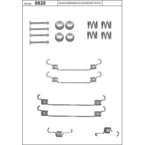 CITREN C1 / PEUGEOT 107 / TOYOTA Aygo 1,0-1,4D. <br>Monteringsst til bremsebakker bag