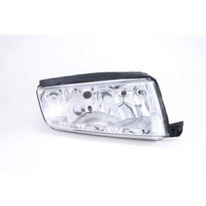 SKODA FABIA H7/H3 Forlygte hjre med krom reflektor. 12/1999>>