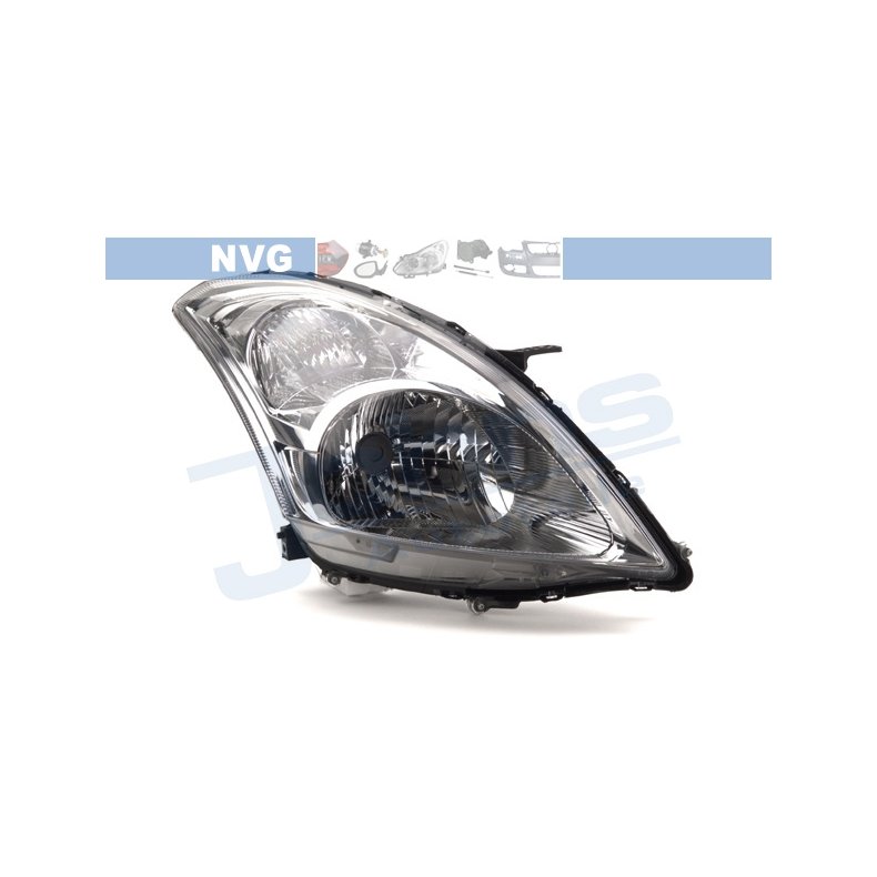 SUZUKI SWIFT IV 10.2010-Frem<br>Forlygte Hjre H4 med forblink