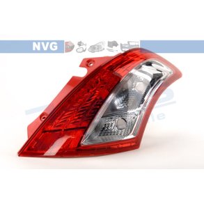 SUZUKI SWIFT IV 10.2010-Frem<br>Baglygte Hjre