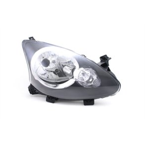 TOYOTA AYGO. Hjre Forlygte med Forblink, uden EL-Motor H4. 07.2005-->