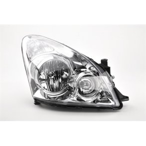 COROLLA Verso. Hjre krom Forygte HB3-HB4.<br>Med EL-Motror og Forblink. 07.2007 - 03.2009