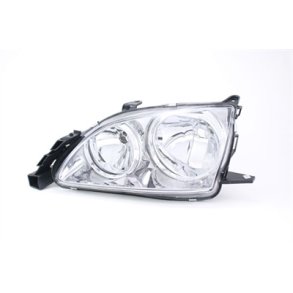 Avensis T22. Venstre forlygte H7/H7 07.2000 - 04.2003