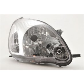TOYOTA YARIS. Hjre Forlygte H4 med EL-Motor (system Ichikoh). 07.2003 >>
